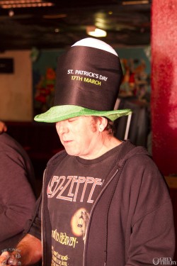 St Patrick's Day at the Bike'N'Hound. Photography by Grey Trilby | Tobias Alexander